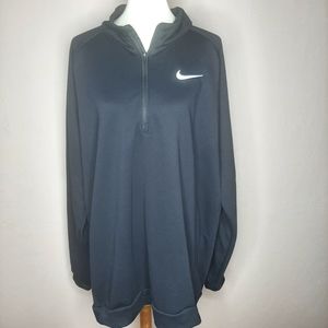 Nike 2XLT Black Dri Fit Pullover Sweatshirt